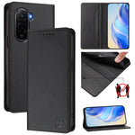 For Xiaomi Poco M7 Plus 5G / M7 4G (169mm) Leather Case RINACASIS RC01 Phone Cover with RFID Blocking Wallet Stand