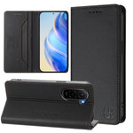 For Xiaomi Poco M7 Plus 5G / M7 4G (169mm) Leather Case RINACASIS RC01 Phone Cover with RFID Blocking Wallet Stand