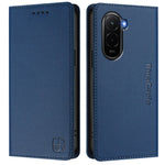 For Xiaomi Poco M7 Plus 5G / M7 4G (169mm) Leather Case RINACASIS RC01 Phone Cover with RFID Blocking Wallet Stand