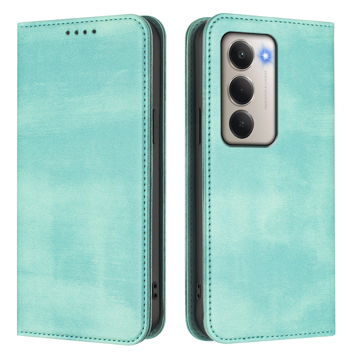 For Xiaomi Redmi 15 4G (EU) (171mm) Wallet Cases Retro Texture RFID Blocking Leather Phone Cover