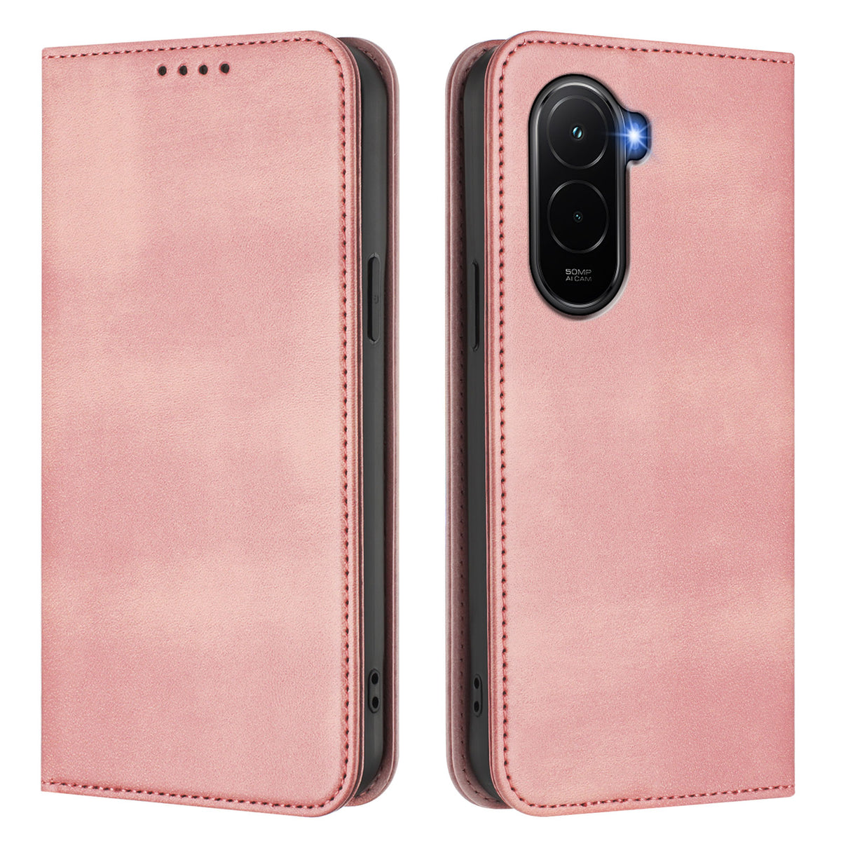 For Xiaomi Poco M7 Plus 5G / M7 4G (169mm) Wallet Cases Retro Texture RFID Blocking Leather Phone Cover