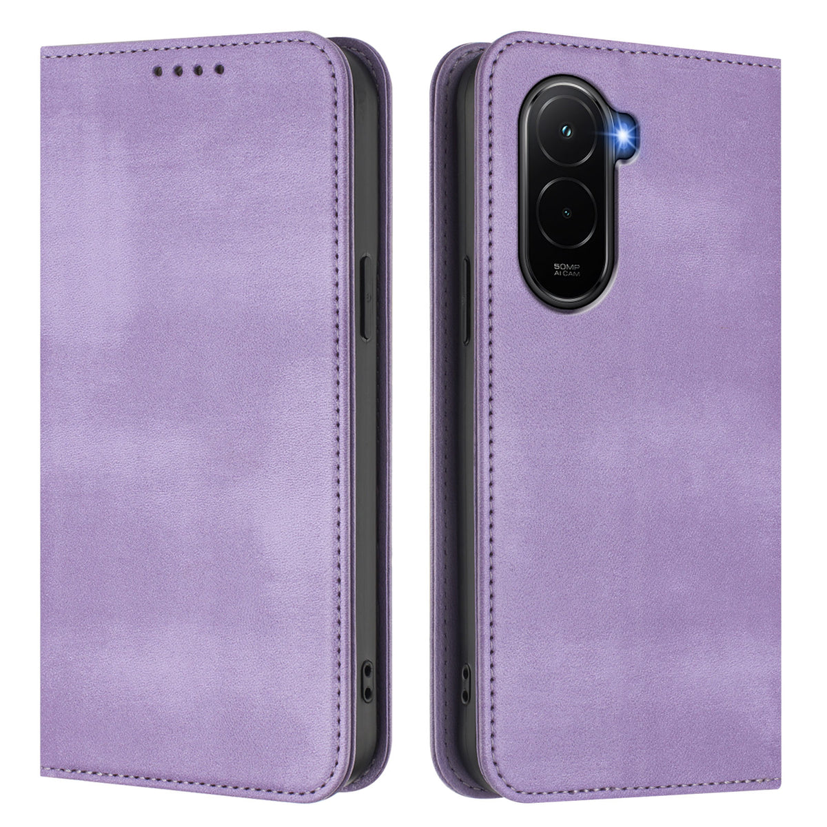 For Xiaomi Poco M7 Plus 5G / M7 4G (169mm) Wallet Cases Retro Texture RFID Blocking Leather Phone Cover