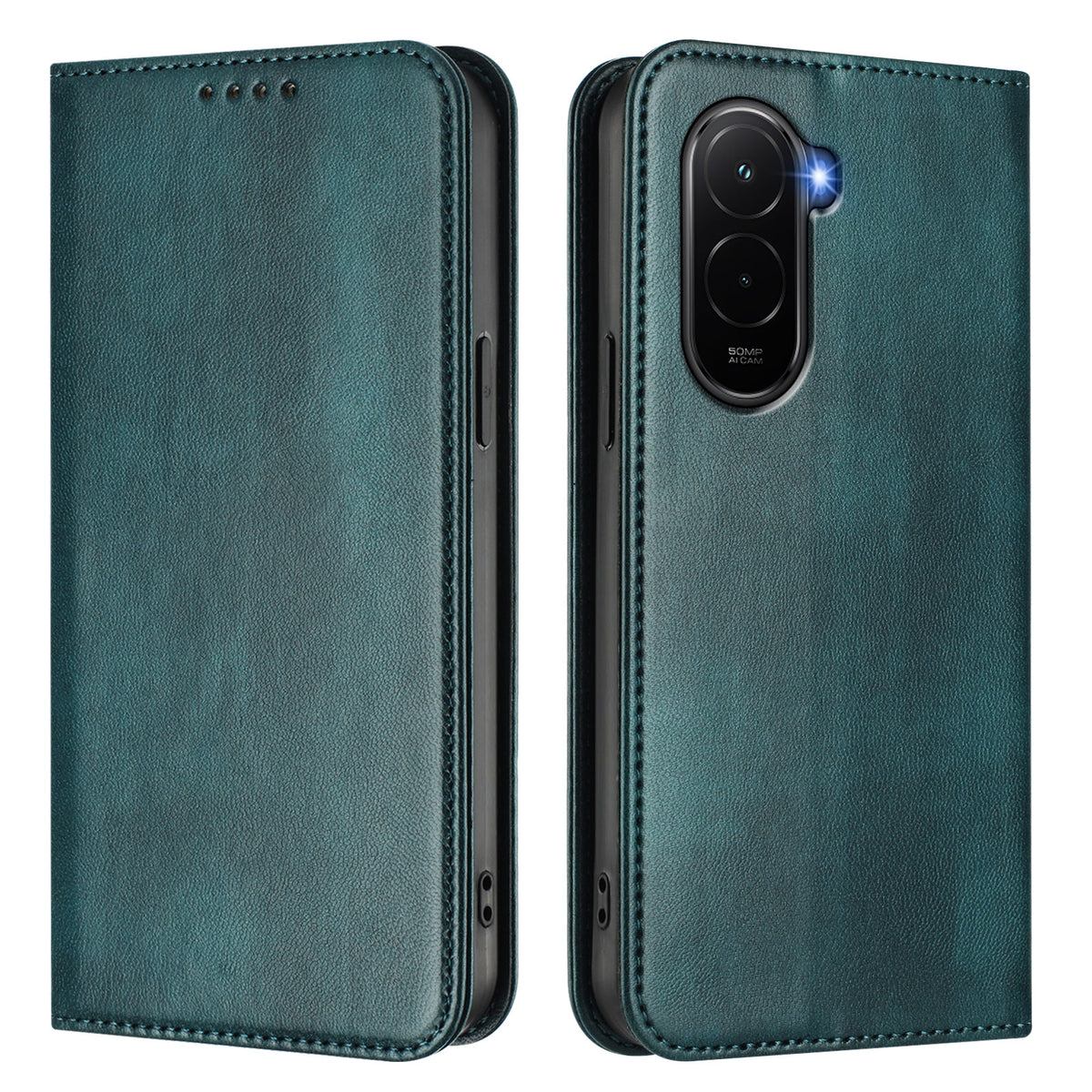 For Xiaomi Poco M7 Plus 5G / M7 4G (169mm) Wallet Cases Retro Texture RFID Blocking Leather Phone Cover