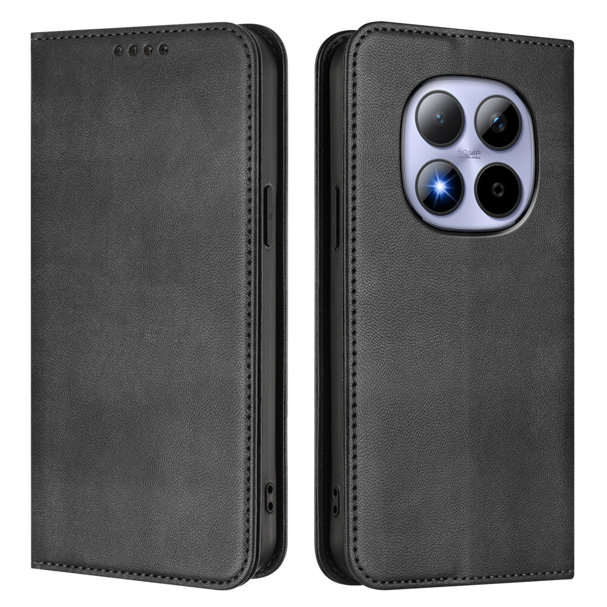 For Xiaomi Redmi Note 15 Pro 5G (Global) Wallet Cases Retro Texture RFID Blocking Leather Phone Cover