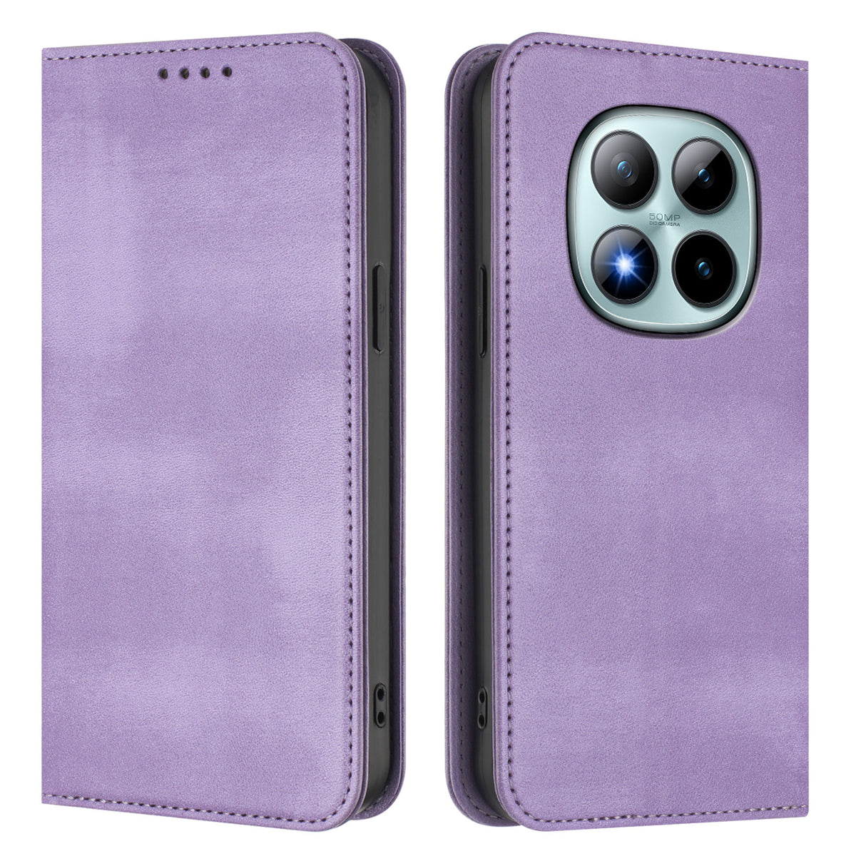 For Xiaomi Poco M8 Pro 5G / Redmi Note 15 Pro+ 5G (Global) Wallet Cases Retro Texture RFID Blocking Leather Phone Cover