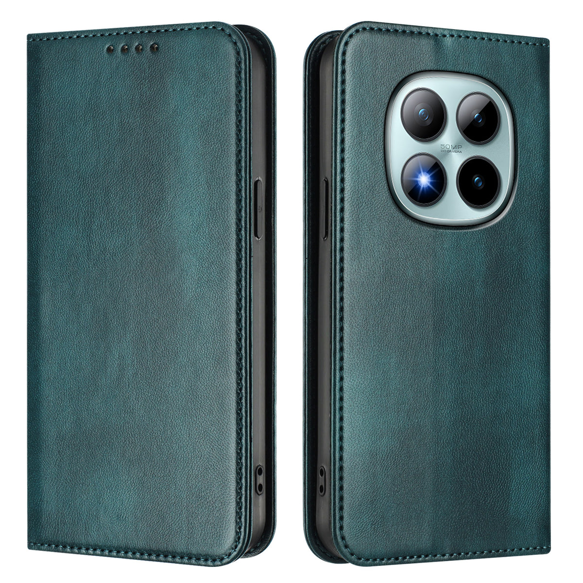 For Xiaomi Poco M8 Pro 5G / Redmi Note 15 Pro+ 5G (Global) Wallet Cases Retro Texture RFID Blocking Leather Phone Cover