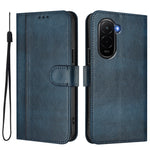 For Xiaomi Poco M7 Plus 5G / M7 4G (169mm) Cases Wallet Stand Retro Texture Leather Phone Cover with Lanyard