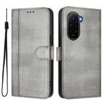For Xiaomi Poco M7 Plus 5G / M7 4G (169mm) Cases Wallet Stand Retro Texture Leather Phone Cover with Lanyard