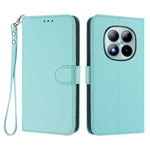For Xiaomi Poco M8 Pro 5G / Redmi Note 15 Pro+ 5G (Global) Leather Case Wallet Stand Phone Cover with Wrist Strap