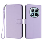 For Xiaomi Poco M8 Pro 5G / Redmi Note 15 Pro+ 5G (Global) Leather Case Wallet Stand Phone Cover with Wrist Strap