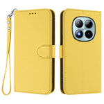 For Xiaomi Poco M8 Pro 5G / Redmi Note 15 Pro+ 5G (Global) Leather Case Wallet Stand Phone Cover with Wrist Strap