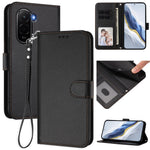 For Xiaomi Poco M7 Plus 5G / M7 4G (169mm) Leather Case Wallet Stand Phone Cover with Wrist Strap