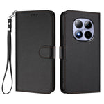 For Xiaomi Redmi Note 15 Pro 5G (Global) Leather Case Wallet Stand Phone Cover with Wrist Strap