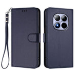 For Xiaomi Redmi Note 15 Pro 5G (Global) Leather Case Wallet Stand Phone Cover with Wrist Strap