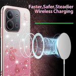 KADEM For Xiaomi Redmi 15C 4G (Global) (171mm) Case Flower TPU Flexible Gradient Phone Cover