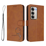 For Xiaomi Redmi 15 4G (EU) (171mm) Case Panda Imprint RFID Blocking Wallet Leather Phone Cover with Wrist Strap