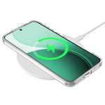 For Oppo Reno14 Pro 5G (Global) Clear Phone Magnetic Case TPU+Acrylic Back Cover