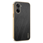 KADEM För OnePlus Ace 5 Ultra 5G / Nord 5 5G Skal Galvaniserad Sidenstruktur PU + TPU mobil Baksida