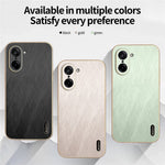 KADEM För OnePlus Ace 5 Ultra 5G / Nord 5 5G Skal Galvaniserad Sidenstruktur PU + TPU mobil Baksida