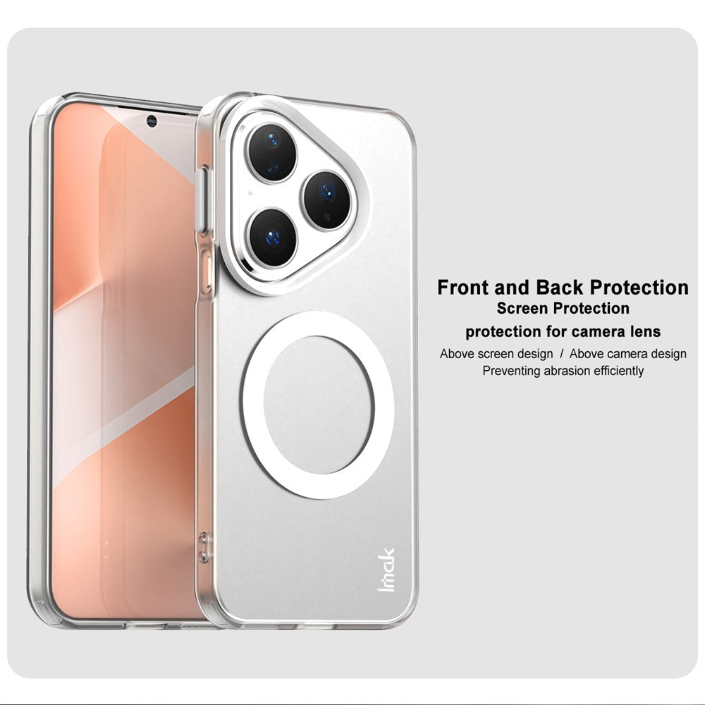 IMAK For Huawei Pura 80 Magnetic Case PC + TPU Protective Phone Back Cover