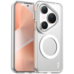 IMAK For Huawei Pura 80 Pro / Pura 80 Pro+ Magnetic Case PC + TPU Protective Phone Back Cover