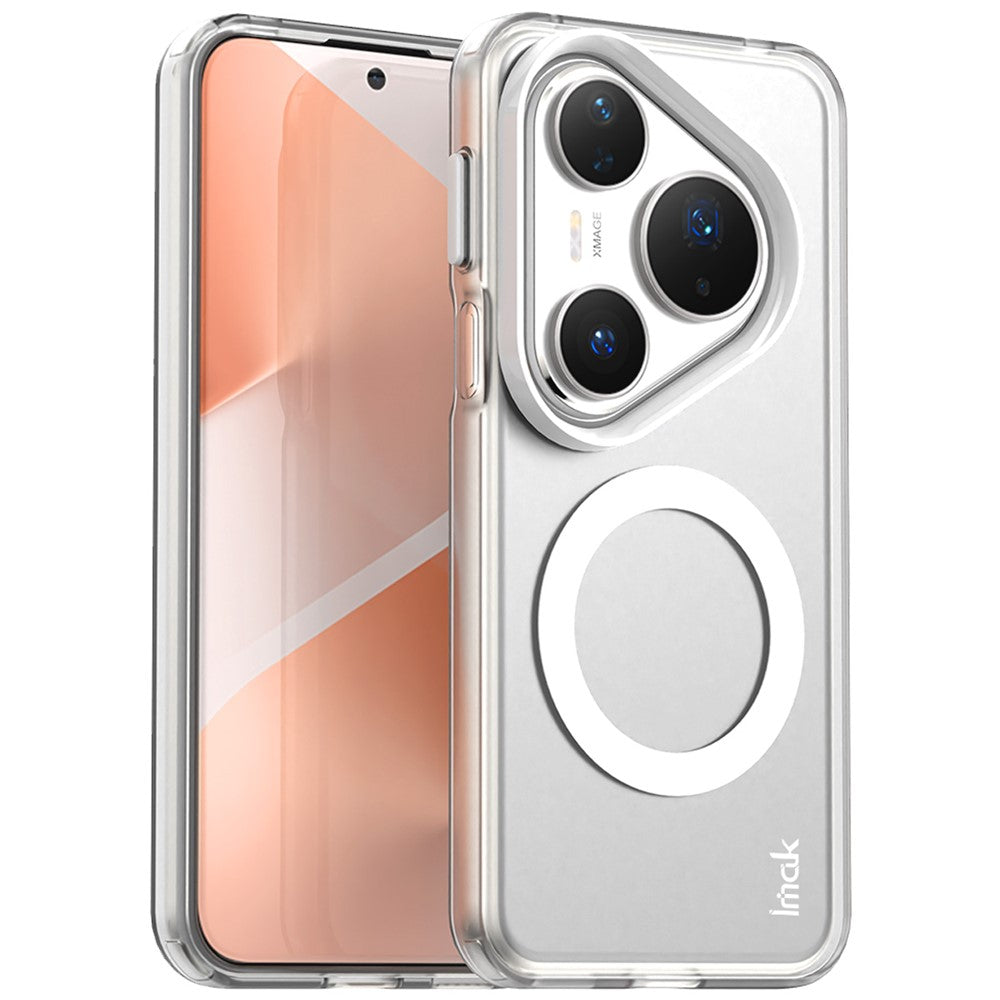IMAK For Huawei Pura 80 Pro / Pura 80 Pro+ Magnetic Case PC + TPU Protective Phone Back Cover