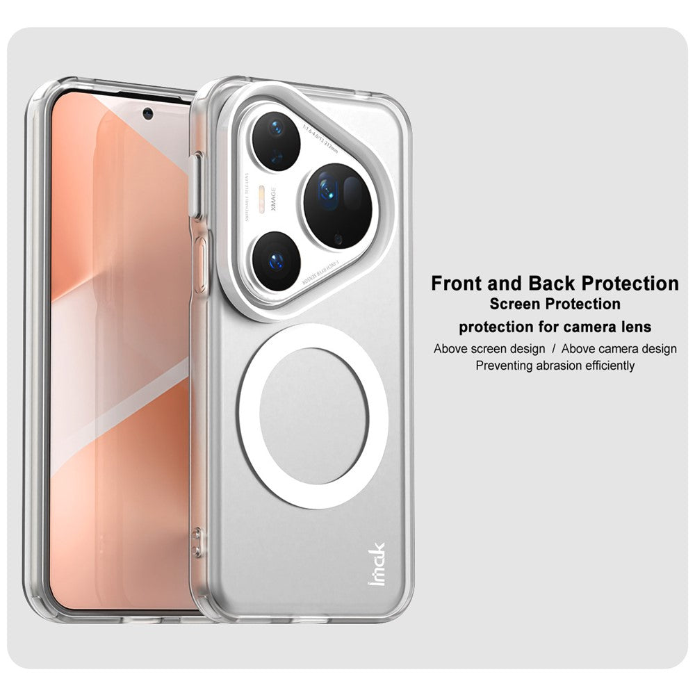 IMAK For Huawei Pura 80 Ultra Magnetic Case PC + TPU Protective Phone Back Cover