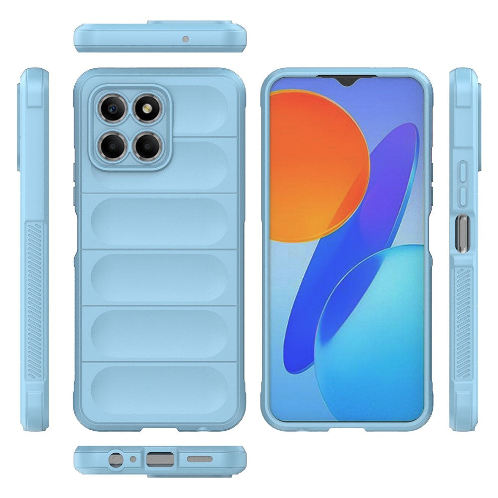 Til Honor X8 5G Fleksibelt TPU Mobiltelefon Bagcover Faldbeskyttende Telefonbeskyttelsesetui