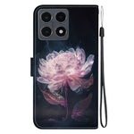 For Xiaomi 15T Wallet Phone Case Pattern Printing Leather Flip Cover with Strap