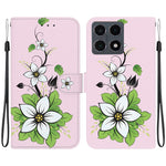 For Xiaomi 15T Wallet Phone Case Pattern Printing Leather Flip Cover with Strap