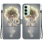 For Xiaomi Redmi 15 4G (EU) (171mm) Case Pattern Printing Leather Wallet Phone Cover with Lanyard