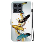 For Xiaomi 15T Case Pattern Printing Leather Flip Wallet Phone Cover with Lanyard