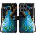For Xiaomi 15T Case Pattern Printing Leather Flip Wallet Phone Cover with Lanyard