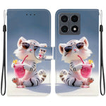 For Xiaomi 15T Case Pattern Printing Leather Flip Wallet Phone Cover with Lanyard