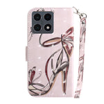 For Xiaomi 15T Case Pattern Printing Leather Wallet Phone Cover with Wrist Strap