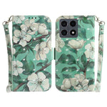 For Xiaomi 15T Case Pattern Printing Leather Wallet Phone Cover with Wrist Strap