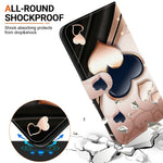 For Xiaomi Redmi 15 4G (EU) (171mm) Leather Case Stand Wallet Pattern Printing Phone Cover with Wrist Strap