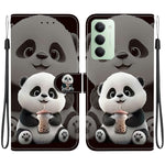 For Xiaomi Redmi 15 4G (EU) (171mm) Leather Case Stand Wallet Pattern Printing Phone Cover with Wrist Strap
