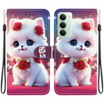 For Xiaomi Redmi 15 4G (EU) (171mm) Leather Case Stand Wallet Pattern Printing Phone Cover with Wrist Strap