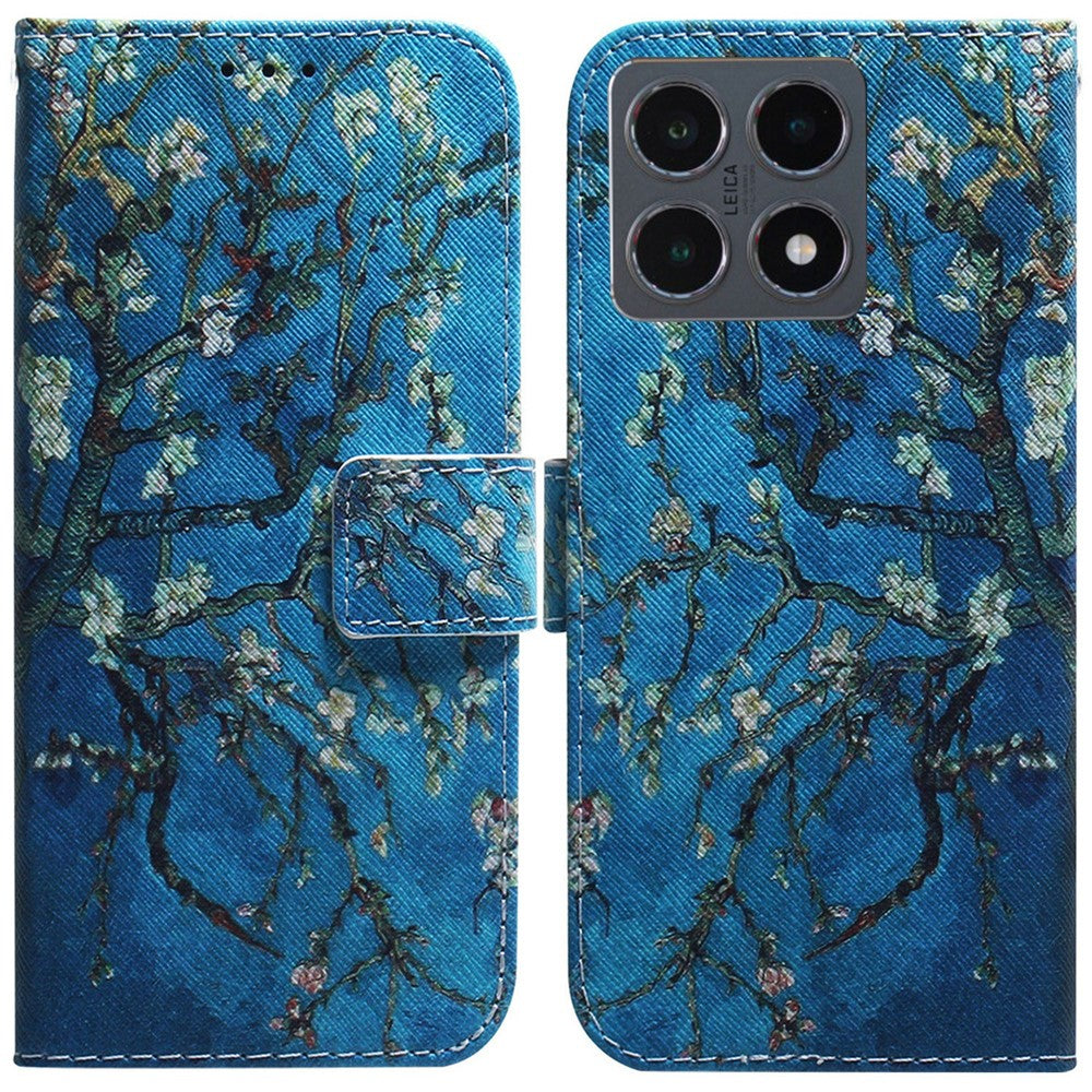 For Xiaomi 15T Wallet Case Pattern Print Leather Phone Cover