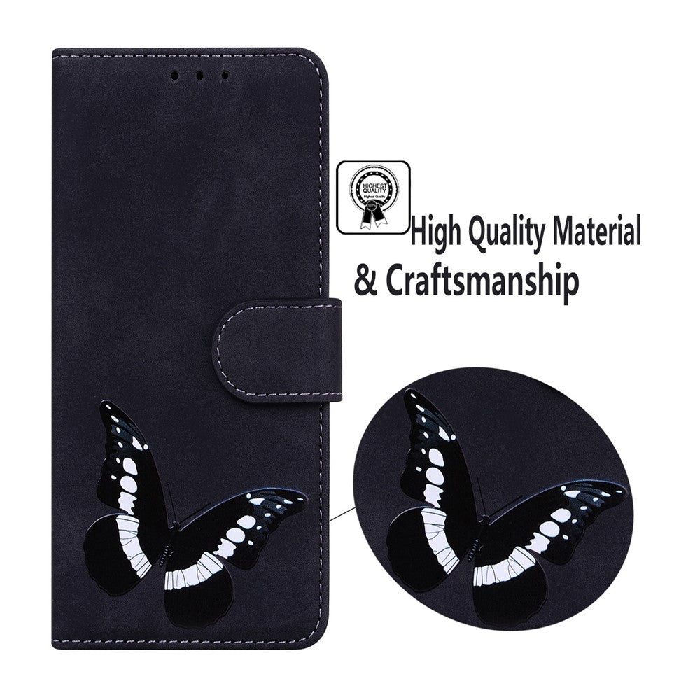 For Xiaomi 15T Stand Case PU Leather Phone Cover Butterfly Printed