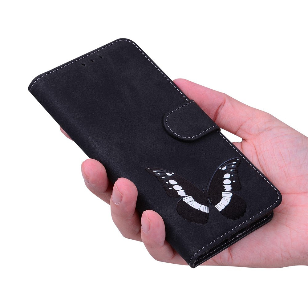 For Xiaomi 15T Stand Case PU Leather Phone Cover Butterfly Printed