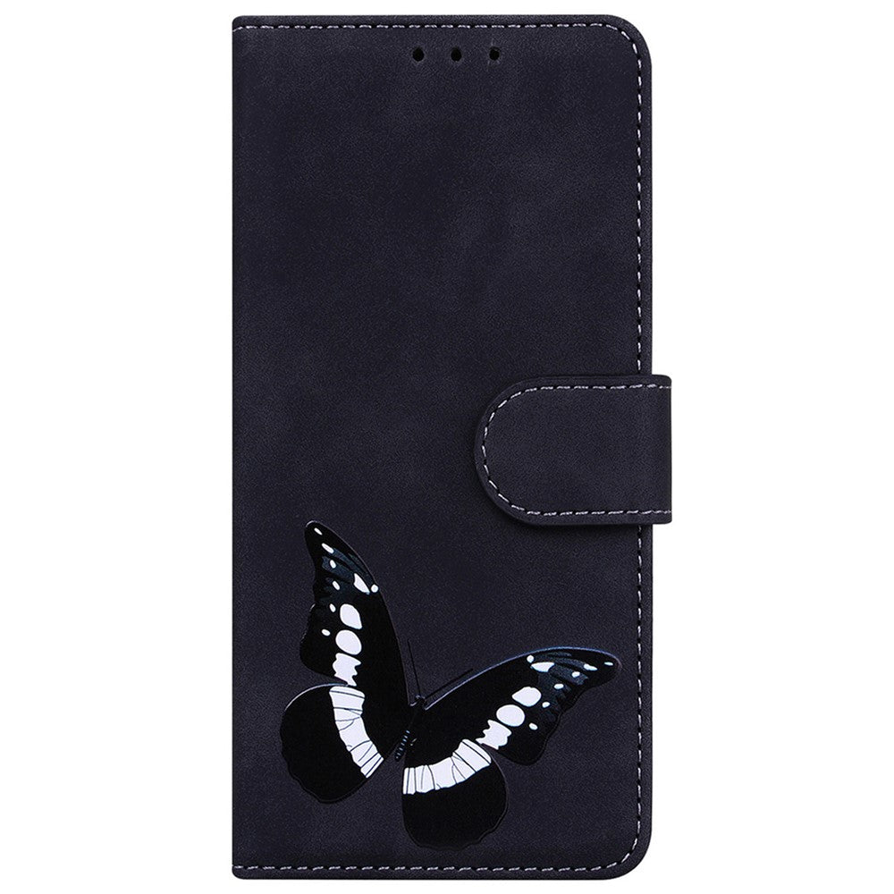 For Xiaomi 15T Stand Case PU Leather Phone Cover Butterfly Printed