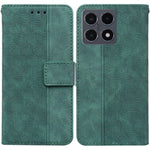 For Xiaomi 15T Case Geometry Pattern Leather Wallet Phone Cover with Wrist Strap