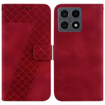 For Xiaomi 15T Stand Case 7-Shaped Pattern Imprint Leather Phone Cover with Strap