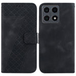 For Xiaomi 15T Stand Case 7-Shaped Pattern Imprint Leather Phone Cover with Strap