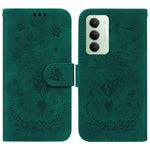 Xiaomi Redmi 15 4G (EU) (171mm) Fodral Fjärilsblomma Avtryck PU-läder Plånboksfodral med Rem