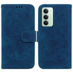 Xiaomi Redmi 15 4G (EU) (171mm) Fodral Fjärilsblomma Avtryck PU-läder Plånboksfodral med Rem