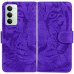 For Xiaomi Redmi 15 4G (EU) (171mm) Case Tiger Imprint Leather Wallet Phone Cover