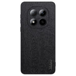 For Xiaomi Redmi Note 15 Pro 5G (Global) Case Wood Texture PU Leather Coated PC TPU Phone Cover